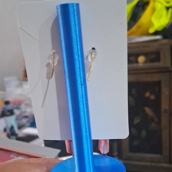 Elegant Pink Beaded Jewelry Set - Picture 6 of 13